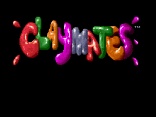 Claymates title screen for Super Nintendo